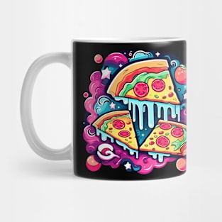 Pizza Slice Illustration Mug